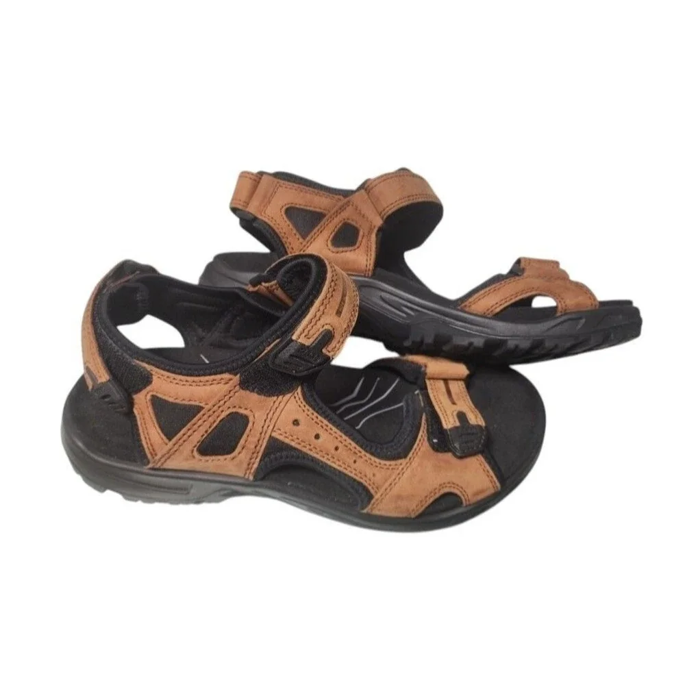 ECCO Offroad Yucatan Sandal Size EU 41 Brown Sport Hiking